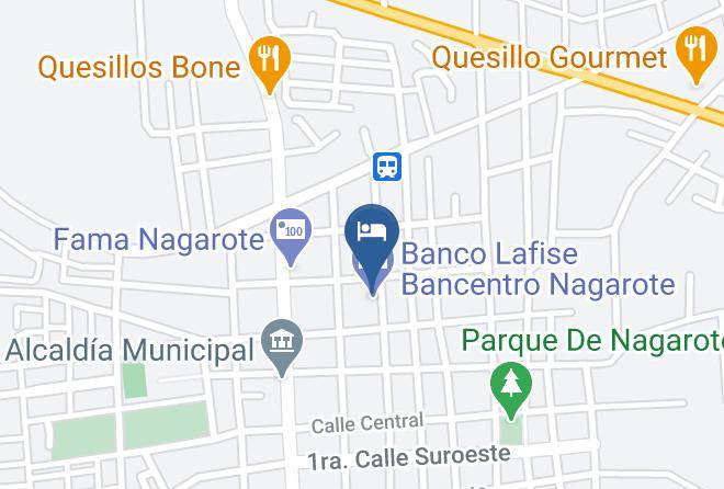 Nagarote - Hotel Jerusalen Maps