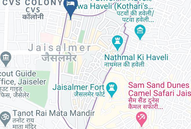 Jaisalmer - Hotel Jessul Kot Maps