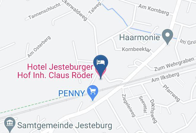 Harburg - Hotel Jesteburger Hof Inh Claus Roder Maps