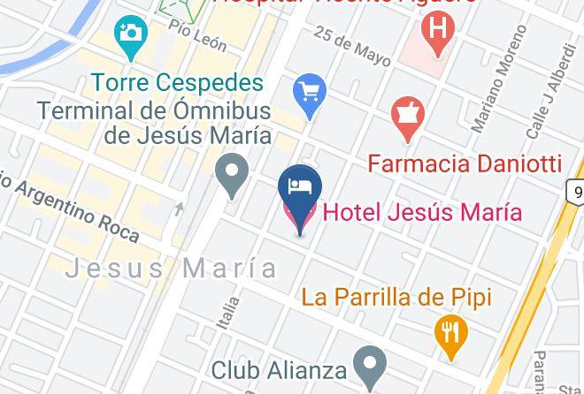 Colon Department - Hotel Jesus Maria Maps