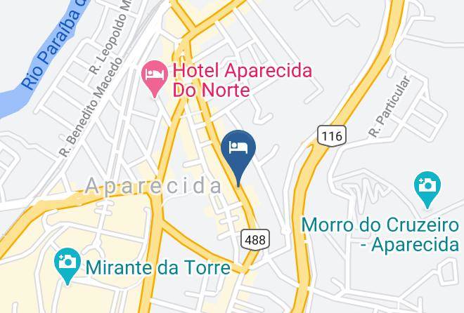 Aparecida - Hotel Jesus Maria E Jose Maps
