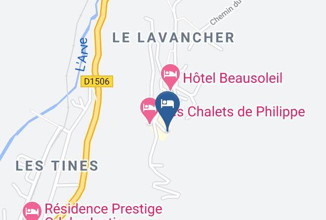Haute Savoie - Hotel Jeu De Paume Maps