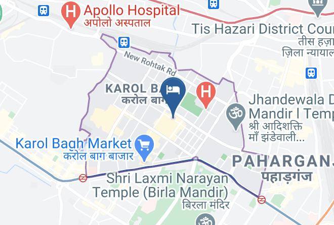 Karol Bagh - Hotel Jewel Palace Maps