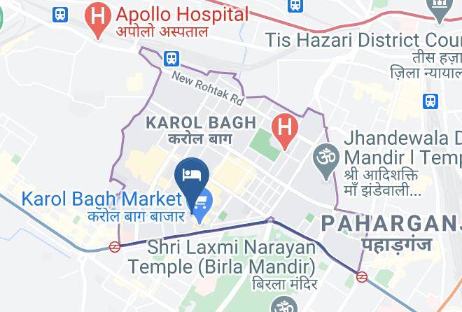 Karol Bagh - Hotel Jeyan Inn Maps