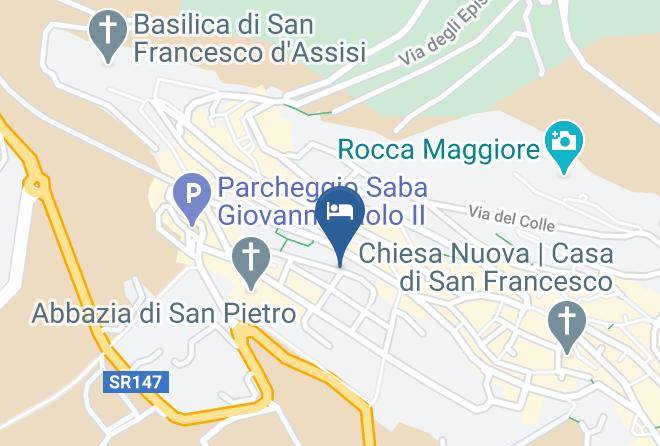 Perugia - Hotel Jfi Hermitage Maps