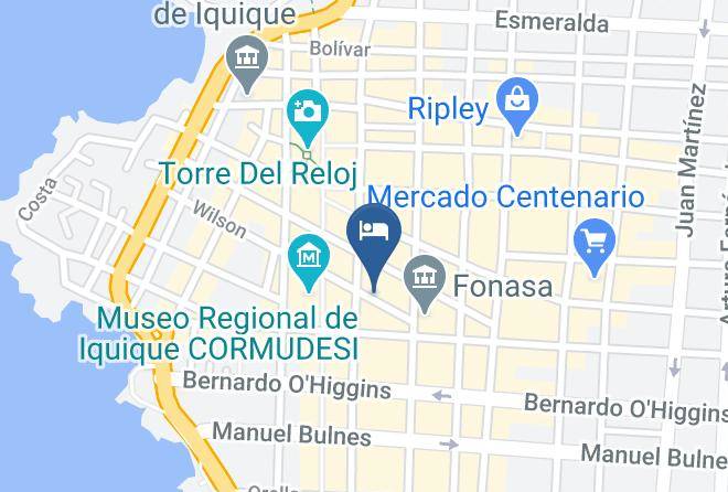 Iquique Province - Hotel Jham Wilson Maps