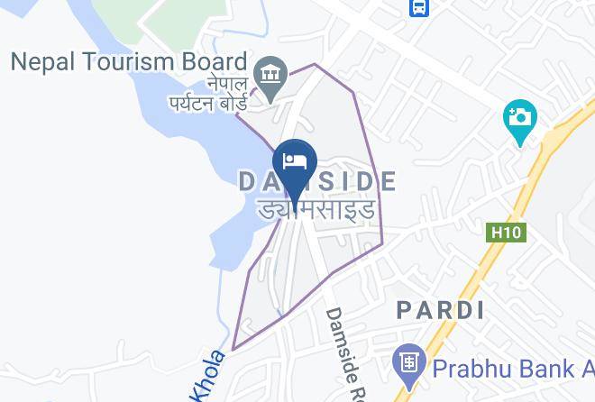 Pokhara - Hotel Jharna Maps
