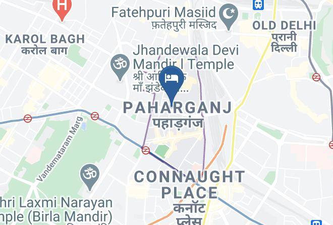 Paharganj - Hotel Jindal International Maps