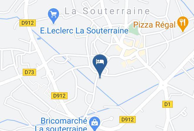 Creuse - Hotel Jinjaud Maps