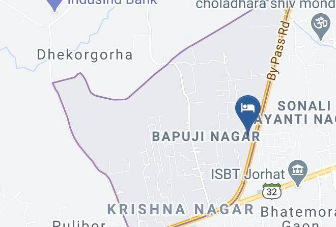 Jorhat - Hotel Jironi Maps
