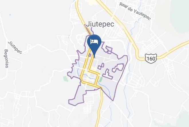 Jiutepec - Hotel Jiutepec Maps