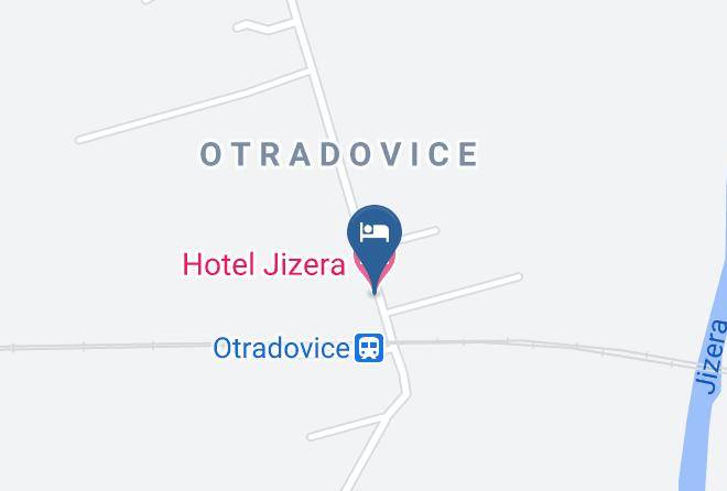 Hotel Jizera Map