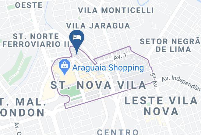 Goiania - Hotel Jjtur Maps
