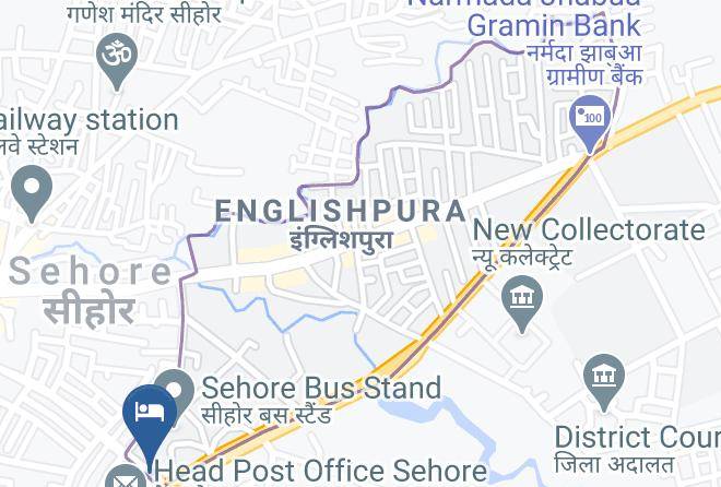 Sehore - Hotel Jk Shree Maps