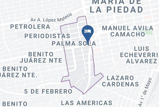 Coatzacoalcos - Hotel Jl Maps