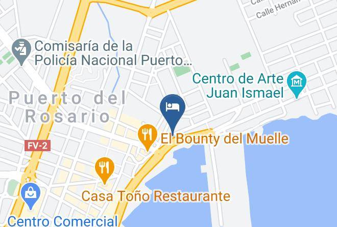 Las Palmas - Hotel Jm Puerto Del Rosario Maps