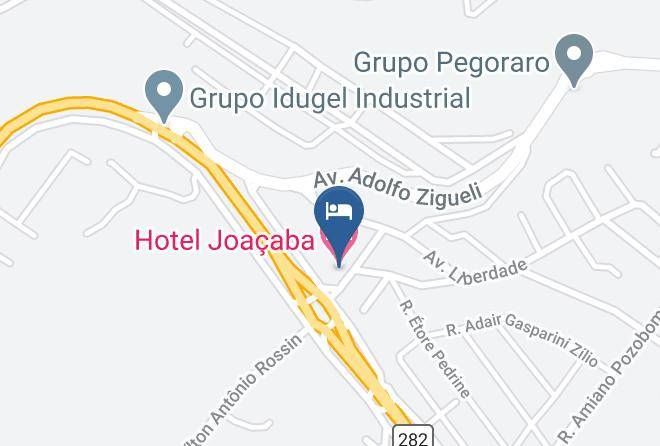 Joacaba - Hotel Joacaba Maps