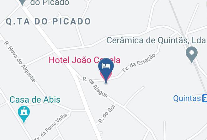 Aradas - Hotel Joao Capela Maps