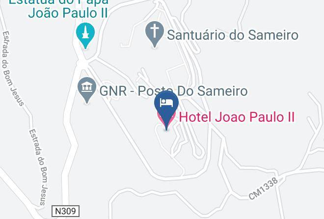 Espinho - Hotel Joao Paulo Ii Maps