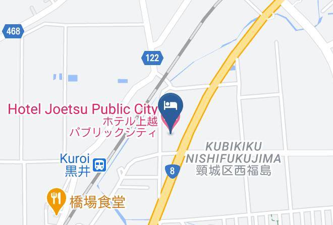Joetsu City - Hotel Joetsu Public City Maps
