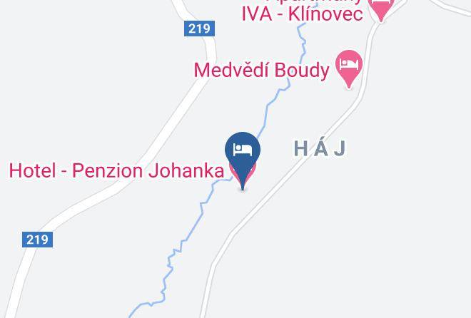 Chomutov - Hotel Penzion Johanka Maps