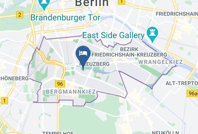 Stadt Berlin - Hotel Johann Maps