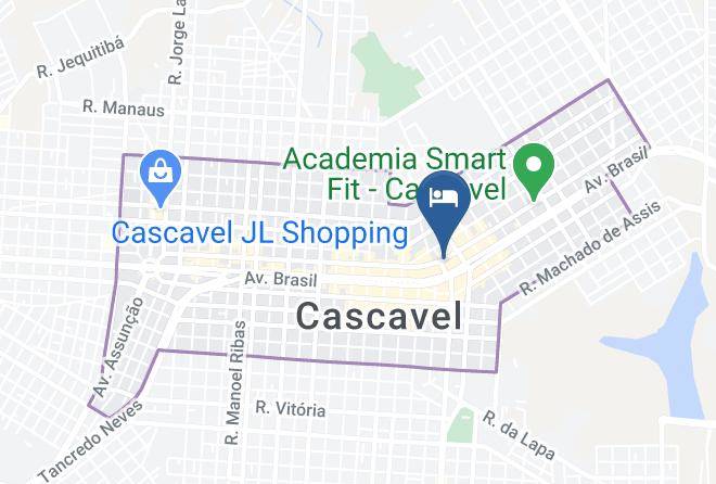 Cascavel - Hotel Joia Maps