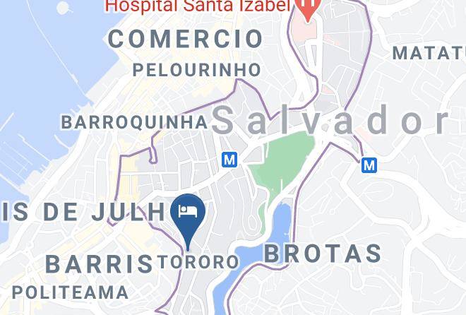 Salvador - Hotel Joia Do Vale Maps