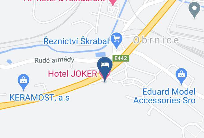 Most - Hotel Joker Maps