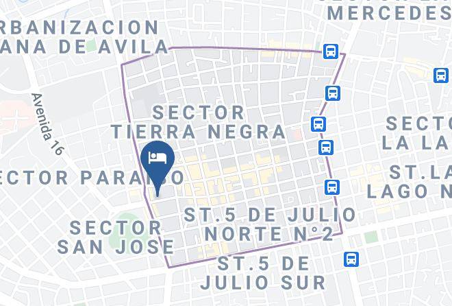 Maracaibo - Hotel Jolie Maps