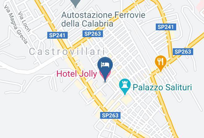 Cosenza - Hotel Jolly Maps