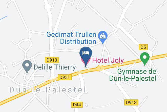Creuse - Hotel Joly Maps