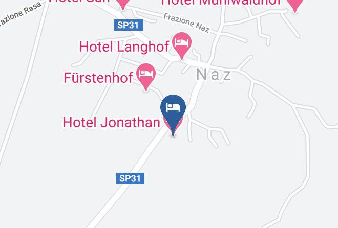 Bolzano - Hotel Jonathan Maps