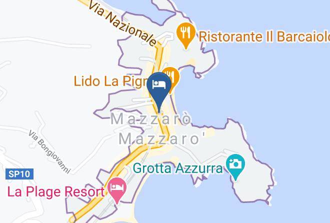 Messina - Hotel Jonic Mazzaro Maps