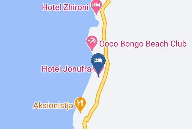 Vlore - Hotel Jonufra Maps
