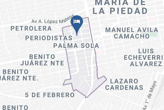 Coatzacoalcos - Hotel Jordan Maps