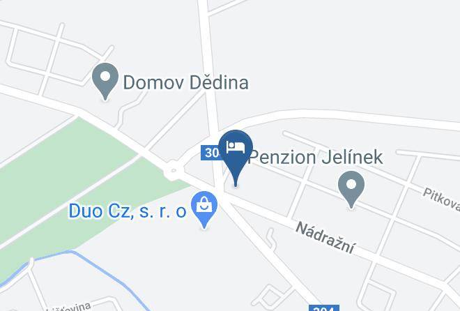 Rychnov Nad Kneznou - Hotel Jordanek Maps