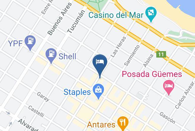 General Pueyrredon Partido - Hotel Jorgito Maps