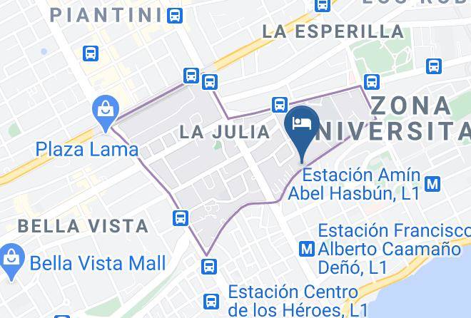 Santo Domingo De Guzman - Hotel Jose Contreras Maps