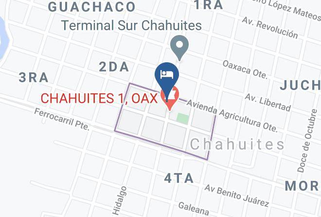 Chahuites - Hotel Jose Domingo Maps