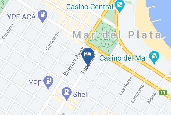 General Pueyrredon Partido - Hotel Jose I Rucci Maps
