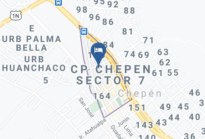 Chepen - Hotel Jose Ignacio Maps