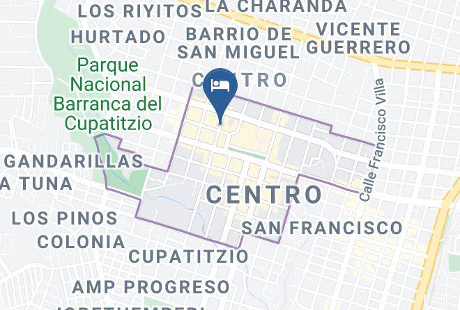 Uruapan - Hotel Jose Ignacio Maps