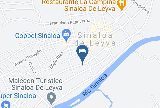 Sinaloa Municipality - Hotel Jose Luis Maps