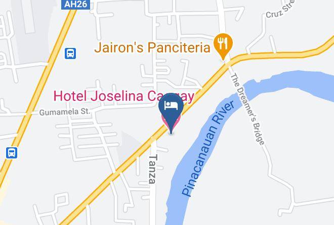 Hotel Joselina Caggay Map