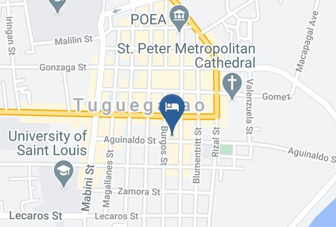 Cagayan - Hotel Joselina Main Branch Maps