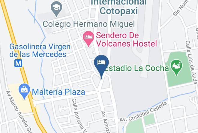 Latacunga - Hotel Joshed Imperial Maps