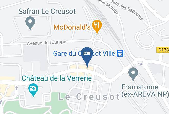 Saone Et Loire - Hotel Jour & Nuit Maps