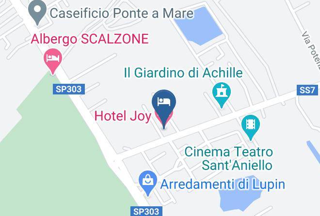 Caserta - Hotel Joy Maps