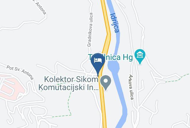 Idrija - Hotel Jozef Maps